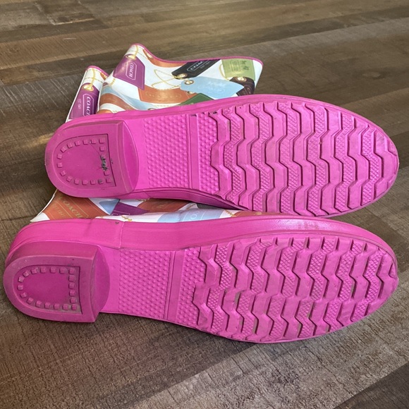 Coach Rainboots - Picture 3 of 5